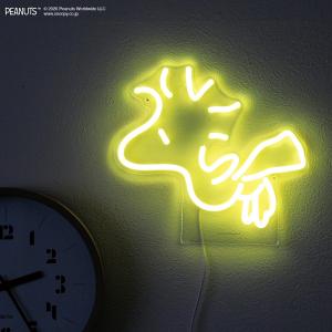 PEANUTS NEON LIGHT （Woodstock） ウッドストック スヌーピー Snoopy