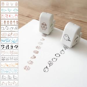 DECO LOOP STAMP デコ ループスタンプ｜おしゃれ かわいい 動物 恐竜 ダイナソー シマエナガ 土偶 エジプシャン メジェド パンダ クジラ ハリネズミ アニマル