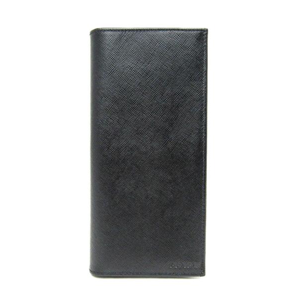 プラダ メンズ,レディース レザー 長財布（二つ折り） ブラック