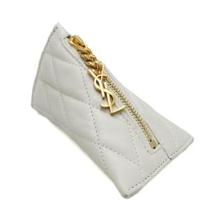 SAINT LAURENT サンローラン SAINT YSL 2つ折り財布 ラムスキン