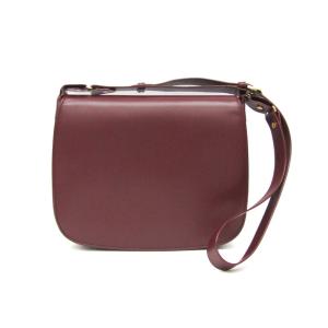 カルティエ(Cartier) マスト L1000536 レディース レザー ショルダーバッグ ボルドー