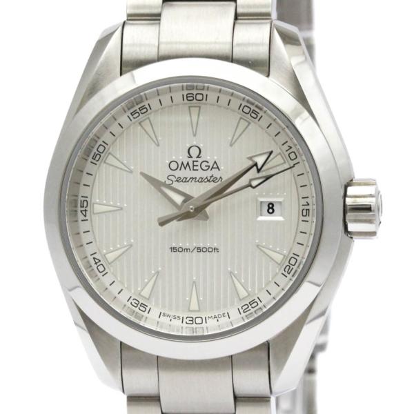 オメガ (OMEGA) シーマスター アクアテラ ステンレススチール クォーツ レディース 時計 2...