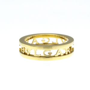 ブルガリ(Bvlgari) ビーゼロワン ロゴスパイラルリング 359632 K18イエローゴールド(K18YG) ファッション