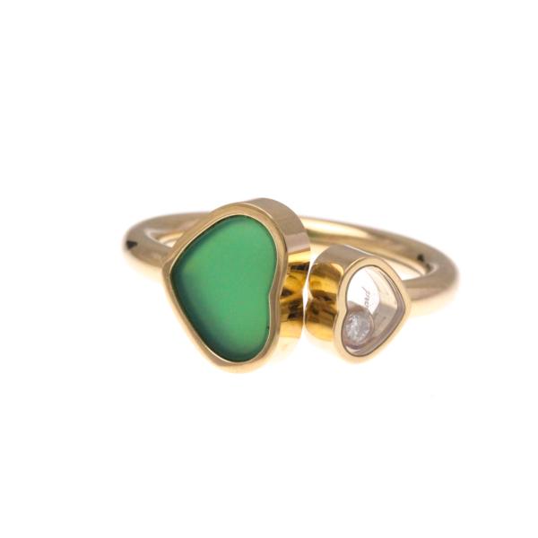 ショパール(Chopard) ハッピーハート リング 829482 K18ピンクゴールド(K18PG...