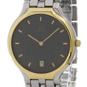 オメガ (OMEGA) デビル シンボル 18K ゴールド ステンレススチール クォーツ メンズ 時計 196.0316