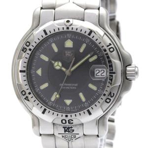 タグホイヤー (TAG HEUER) 6000 プロフェッショナル 200M ステンレススチール クォーツ メンズ 時計
