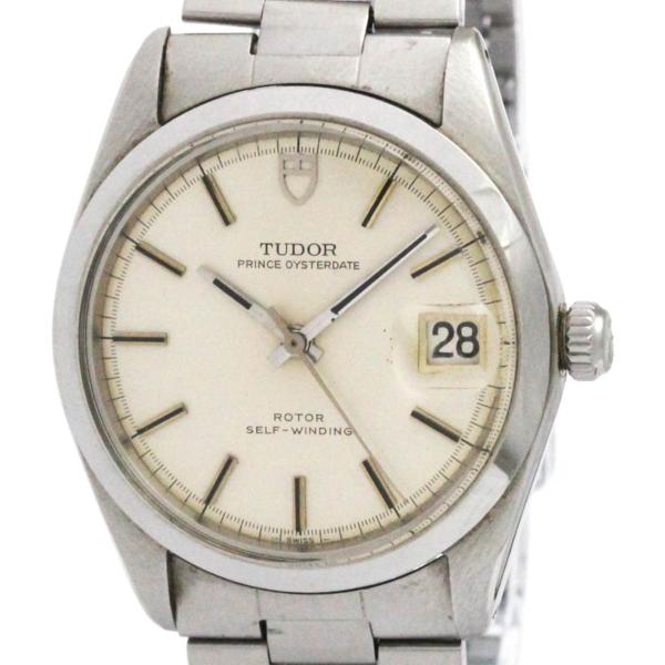 チュードル (TUDOR) プリンス オイスター デイト ステンレススチール 自動巻き メンズ 時計...