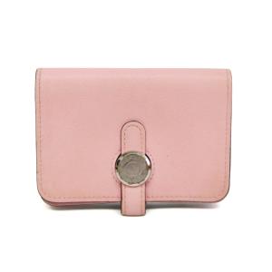 エルメス(Hermes) ドゴン スイフト カードケース ピンク
