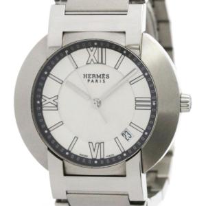エルメス (HERMES) ノマード ステンレススチール オートクォーツ メンズ 時計 NO1.810 (外装仕上げ済み)