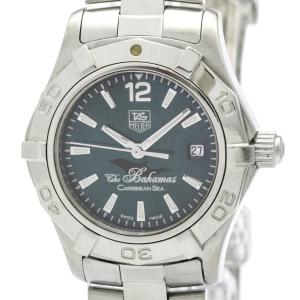 タグホイヤー (TAG HEUER) アクアレーサー バハマ カリビアン 限定 ステンレススチール クォーツ レディース 時計