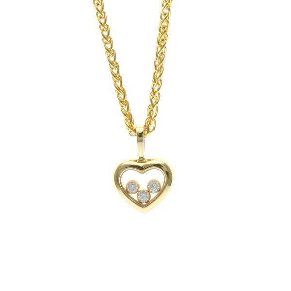 ショパール(Chopard) ショパール ハッピーダイヤモンド ネックレス YG 79/4611 商...