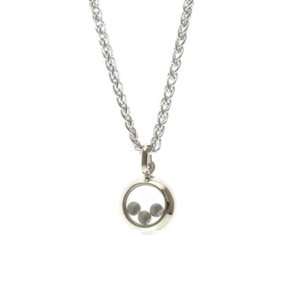 ショパール(Chopard) ショパール ハッピーダイヤモンド ネックレス WG 793957 商品...