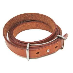 エルメス(Hermes) アピII チョーカー レザー バングル ブラウン