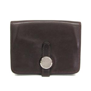 エルメス(Hermes) ドゴン スイフト カードケース ダークブラウン
