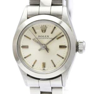 ロレックス (ROLEX) オイスター パーペチュアル ステンレススチール 自動巻き レディース 時計 6618