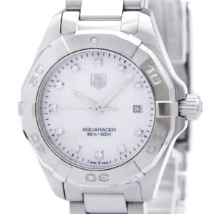 タグホイヤー (TAG HEUER) アクアレーサー ステンレススチール クォーツ レディース 時計 WAY1413