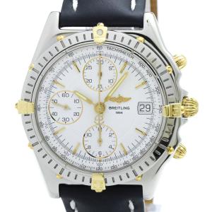 ブライトリング (BREITLING) クロノマット K18 ゴールド ステンレススチール レザー 自動巻き メンズ 時計