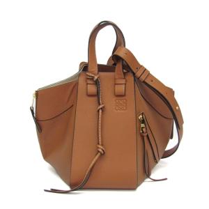 ロエベ(Loewe) ハンモック スモール レディース レザー ハンドバッグ,ショルダーバッグ ブラウン