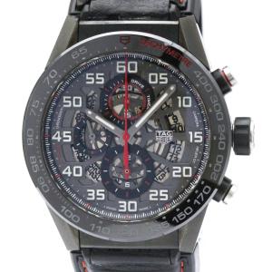 タグホイヤー (TAG HEUER) カレラ ホイヤー 01 クロノグラフ セラミック ステンレススチール 自動巻き メンズ 時計