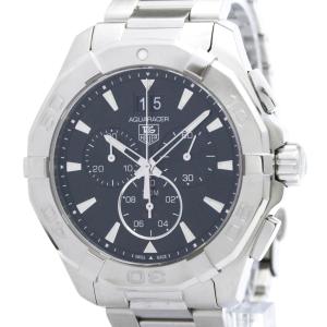 タグホイヤー (TAG HEUER) アクアレーサー クロノグラフ 300M ステンレススチール クォーツ メンズ 時計