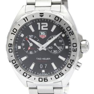 タグホイヤー (TAG HEUER) フォーミュラ1 アラーム ステンレススチール クォーツ メンズ 時計 WAZ111A