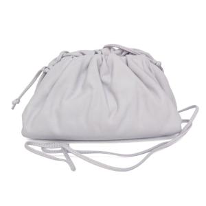 ボッテガ・ヴェネタ(Bottega Veneta) ミニ・ザ・ポーチ 585852 レディース レザー ショルダーバッグ ホワイト