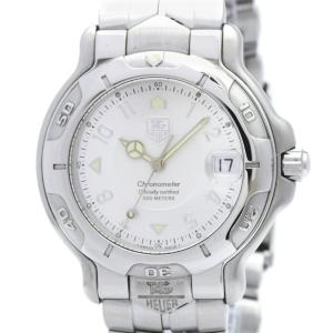 タグホイヤー (TAG HEUER) 6000 クロノメーター ステンレススチール 自動巻き メンズ 時計 WH5111