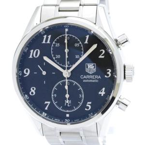 タグホイヤー (TAG HEUER) カレラ ヘリテージ キャリバー16 クロノグラフ ステンレススチール 自動巻き メンズ 時計