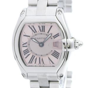 カルティエ (CARTIER) ロードスター SM ステンレススチール クォーツ レディース 時計 W62017V3