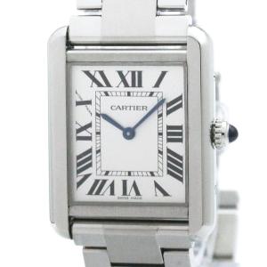 カルティエ (CARTIER) タンクソロ SM ステンレススチール クォーツ レディース 時計 W5200013