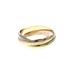 カルティエ (CARTIER) トリニティリング K18 PG YG WG Polished