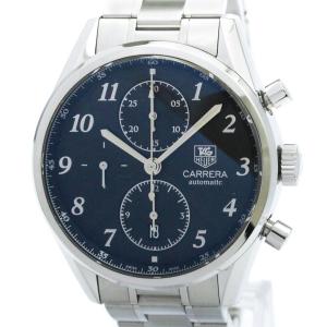 タグホイヤー (TAG HEUER) カレラ ヘリテージ キャリバー16 クロノグラフ ステンレススチール 自動巻き メンズ 時計