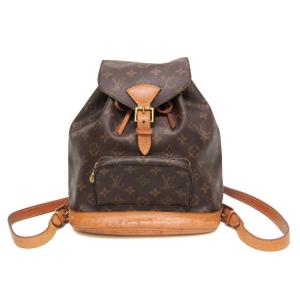 ルイ・ヴィトン(Louis Vuitton) モノグラム モンスリ MM M51136 レディース リュックサック ブラウン