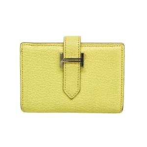 エルメス(Hermes) ベアン ミニ H039795CK0Y レディース,メンズ シェーブルミゾール 財布（二つ折り）