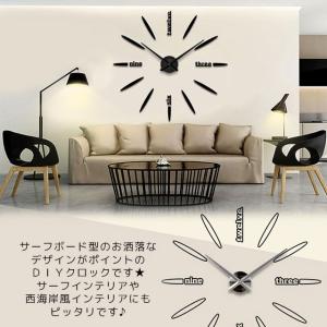 diy ビッグ ウォールクロック サーフボード...の詳細画像1