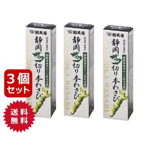 わさび チューブ 本わさび ザク切り 水葵 42g 3本セット 田丸屋本店 山葵 静岡 日本産