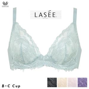 ワコール ラゼ LASEE ブラジャー 16シリーズ 3/4 BCカップブラ BFA416 まるみのあるふっくらデコルテ アドマイヤ--ブラ MA｜eld-chic