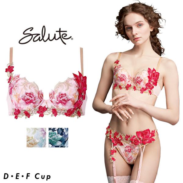 サルート Salute 26グループ 26G せール  ブラジャー プッシュアップブラ 3/4 DE...