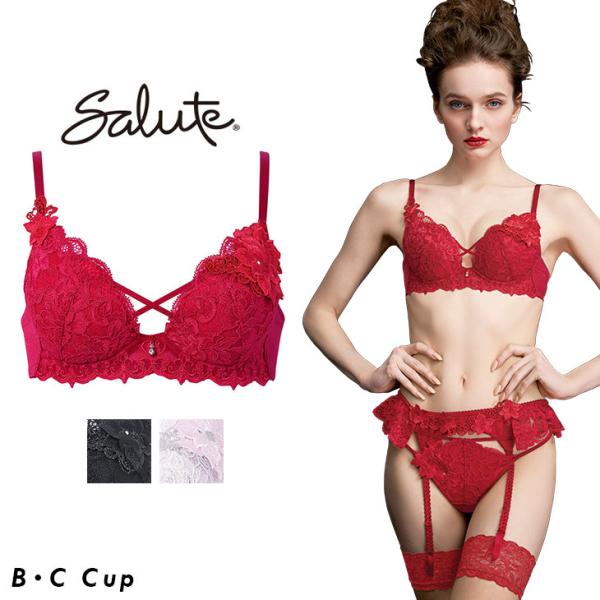 サルート Salute 27グループ 27G せール  ブラジャー プッシュアップブラ 3/4 BC...