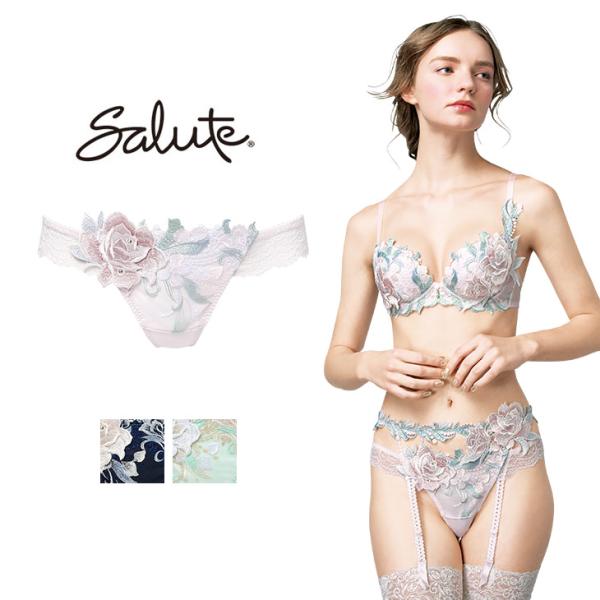 サルート Salute 22グループ 22G ワコール Wacoal ショーツ ソング タンガ Tバ...