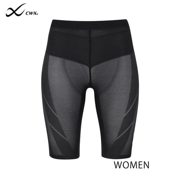 ワコール CWX CW-X スポーツタイツ 着圧 ハーフタイプ レディース ジェネレーターモデル ク...