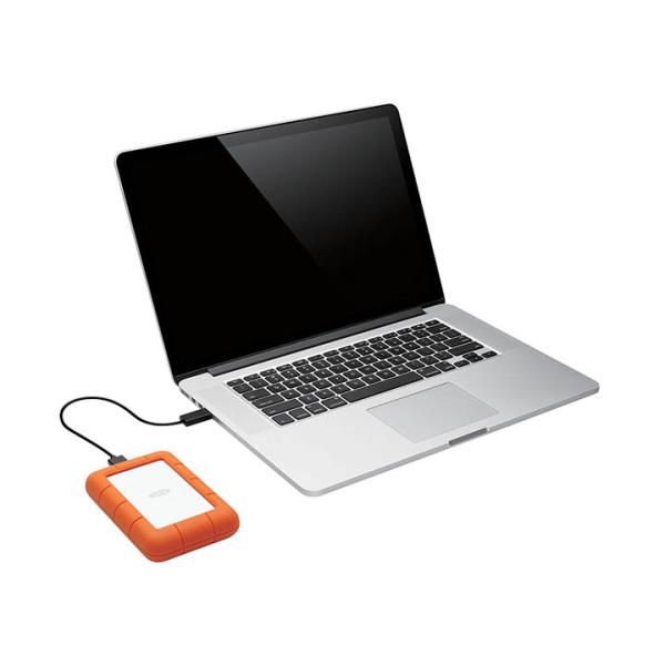 ラシー LaCie LaCie Rugged Mini 4TB IP67の防水・防塵、耐衝撃で使用シ...