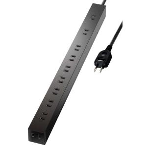 エレコム 電源タップ 2.0m 10個口 コー...の詳細画像3