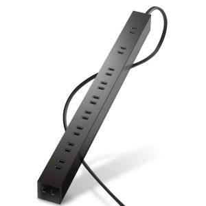 エレコム 電源タップ 2.0m 10個口 コー...の詳細画像3