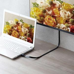 エレコム HDMI ケーブル フラット 1.5...の詳細画像5