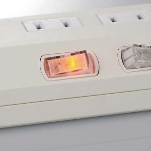 エレコム 電源タップ 6個口 雷ガード個別スイ...の詳細画像3