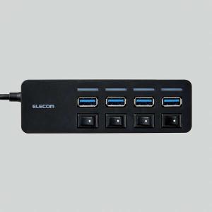 エレコム USBハブ 4ポート 個別 スイッチ...の詳細画像4