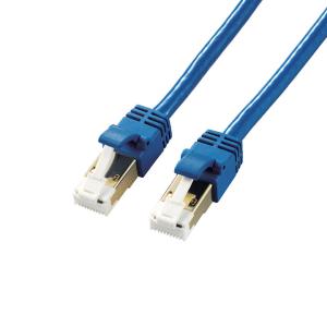 冨士電線 EM-TPCC6A 200m 23AWG x 4P 薄青 LANケーブル 環境配慮型 ECO