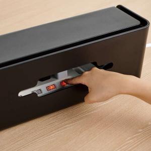 エレコム 多機能ケーブル 収納ボックス スタン...の詳細画像5