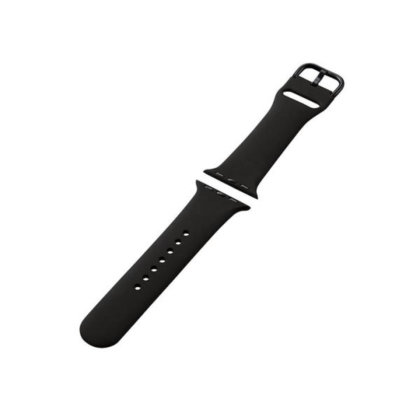 エレコム Apple Watch 41 40 38mm 用 シリコンバンド 汗や水に強く装着感の良い...